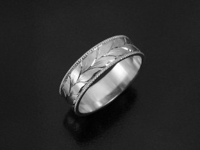 Winding-Leaves-Engraved-Wedding-Ring-5