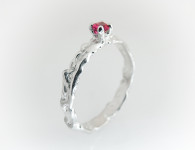 Ruby engagement ring 1