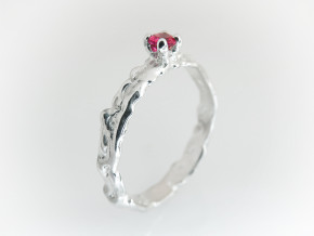 Ruby engagement ring 1